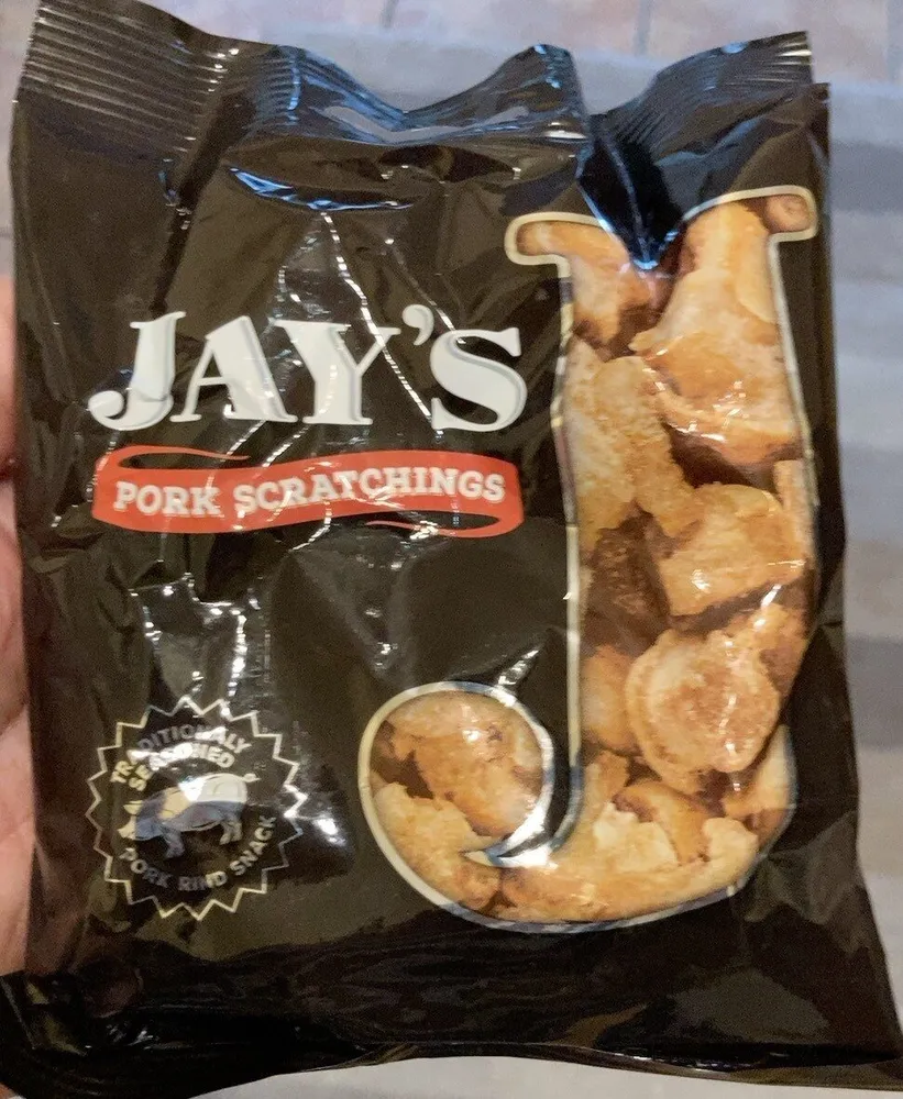 Pork scratchings