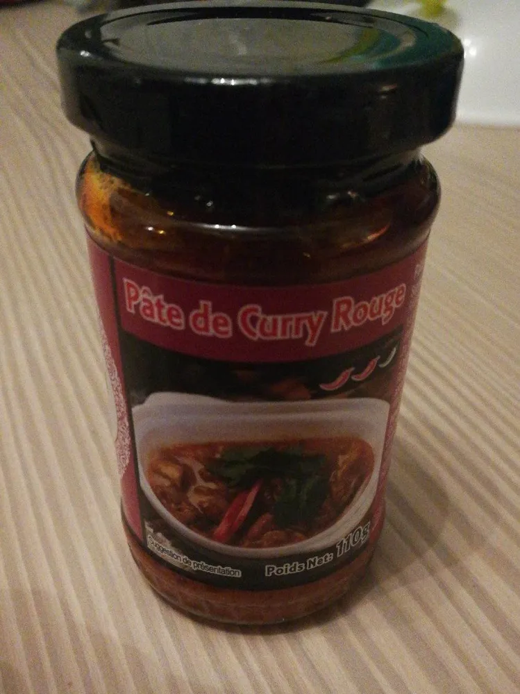 Pâte de curry rouge