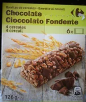 Barritas de cereales chocolate
