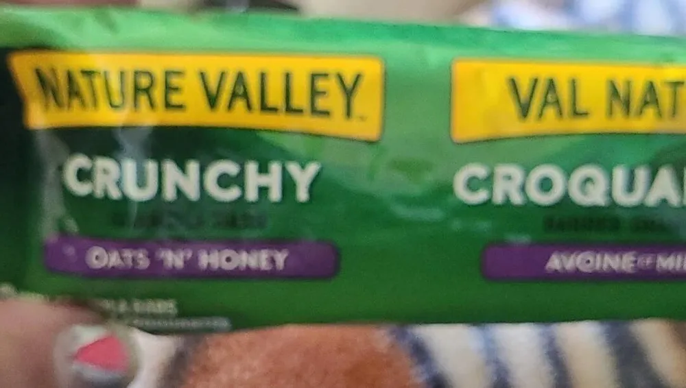 NATURE VALLEY CRUNKY Oars'N' Honey