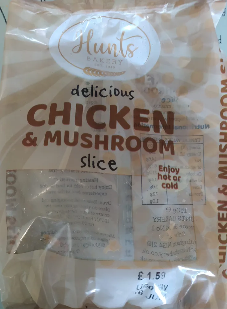 Chicken & Mushroom Slice