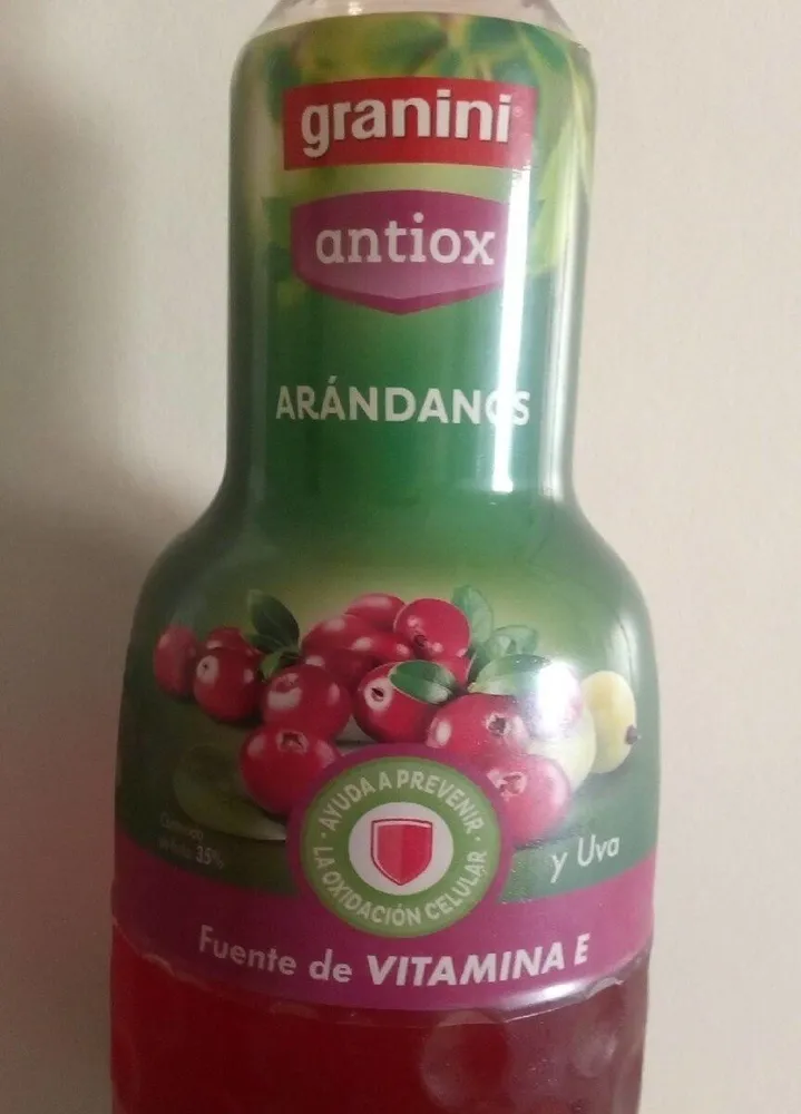 Zumo de arándanos antiox