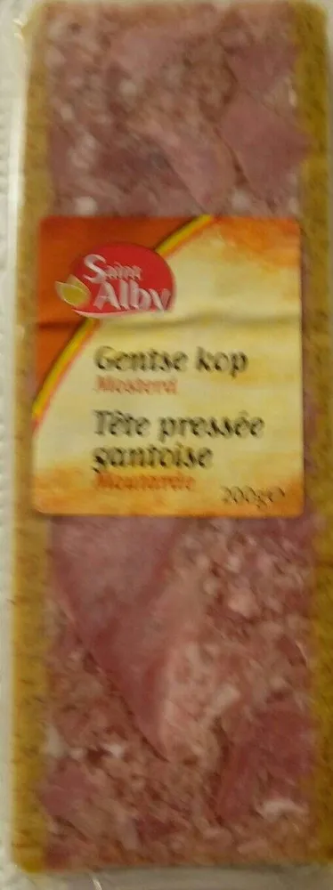 Tete pressee gantoise moutarde