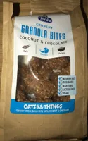 Crunchy granola bites coconut & chocolate