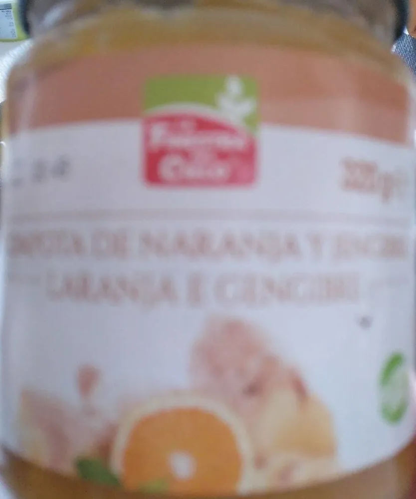 Compota de naranja y genjibre