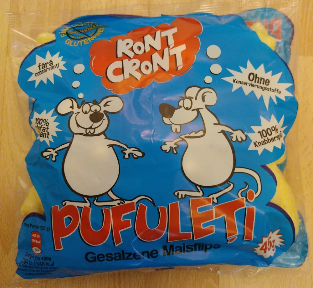 Ronț Cronț Pufuleți
