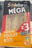 Pain de mienpoulet rôti