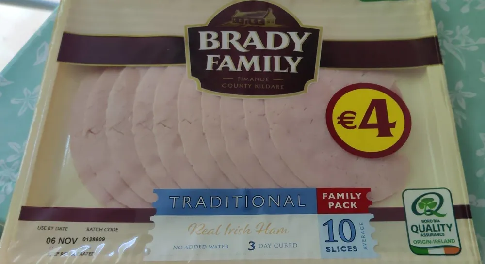 Traditional Real Irish Ham