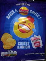 Walkers Cheese & Onion Crisps