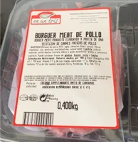 Burger Meat de pollo