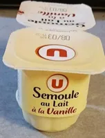 SEMOULE AU LAIT A LA VANILLE