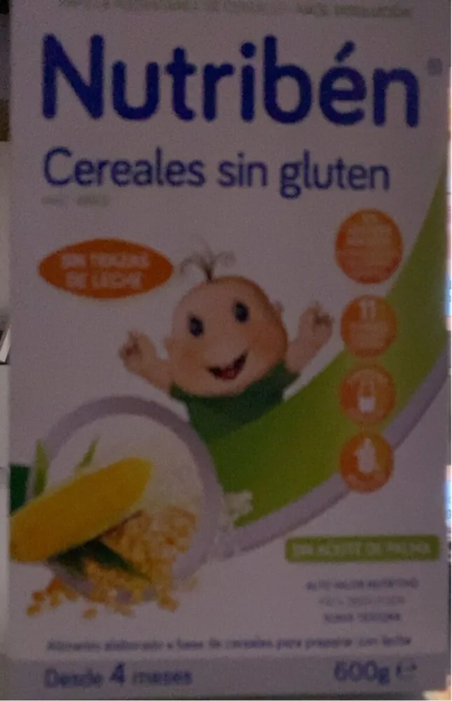 Cereales sin gluten