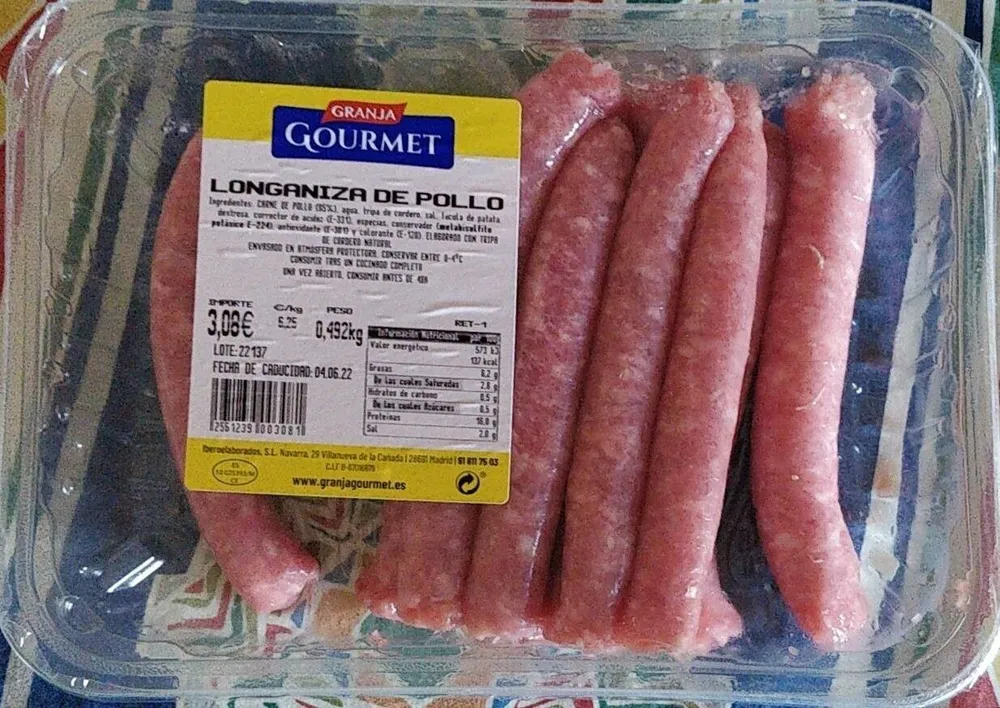 Longaniza de pollo