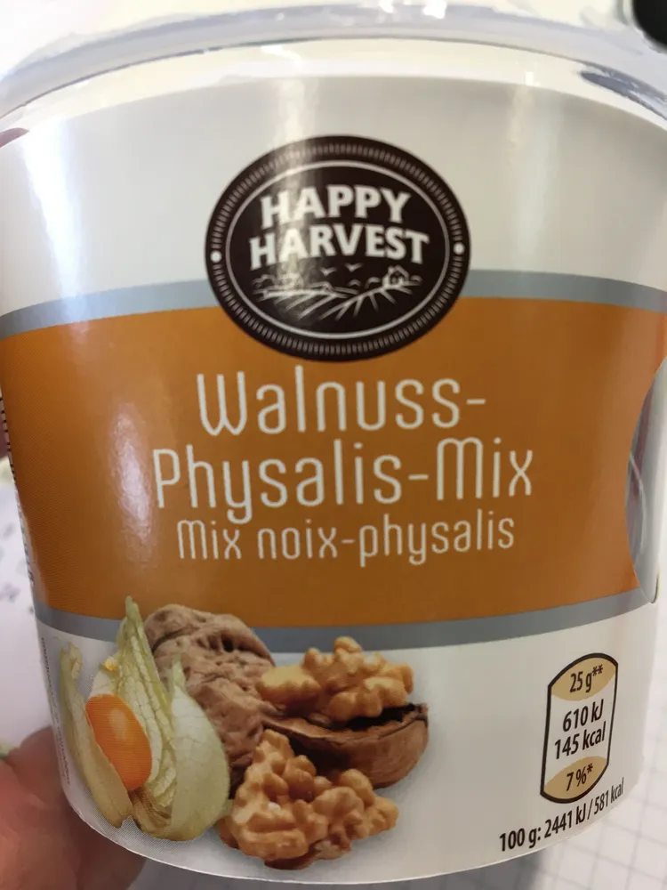 Walnuss Physalis Mix