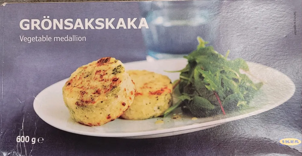 Grönsakskaka, 600gr
