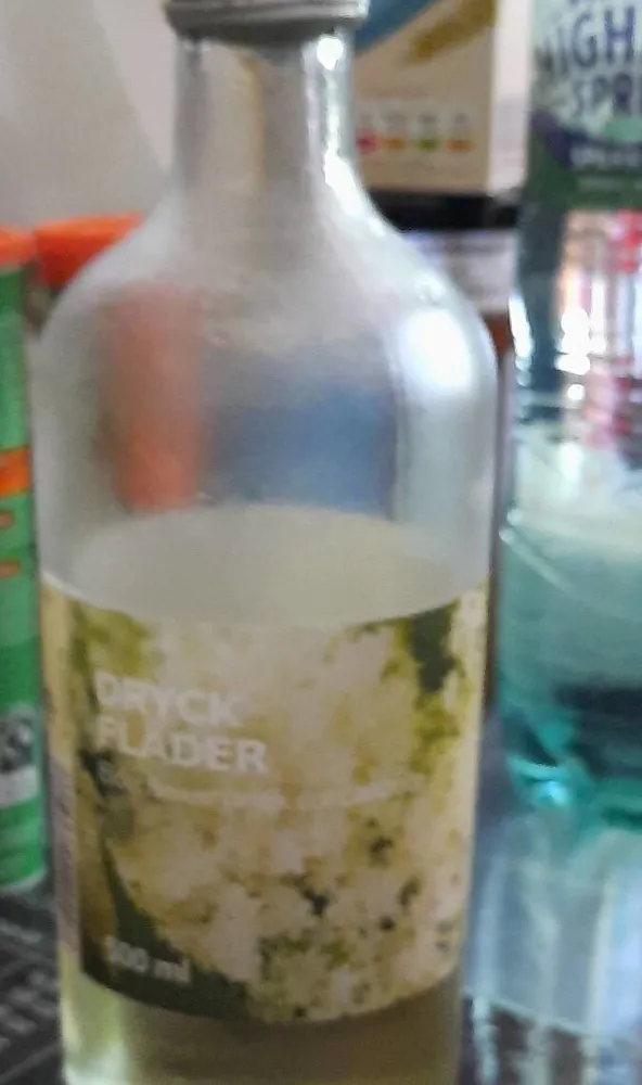 Dryck Fläder Elderflower drink concentrate