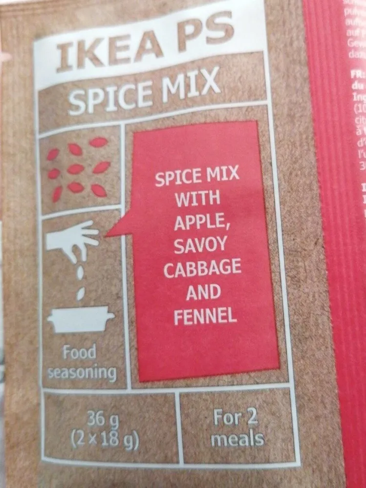 Ikea spices mix