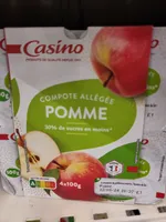COMPOTE ALLÉGÉE POMME 30% de sucres en moins*