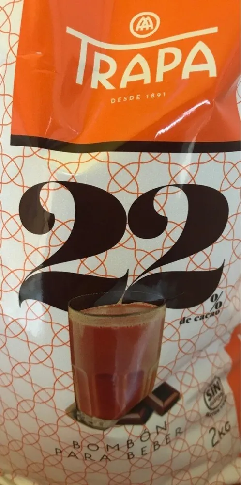 Bombón para beber 22% cacao