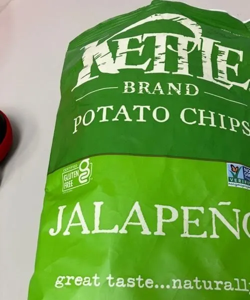Potato chips  jalapeño
