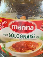 Manna sauce bolo