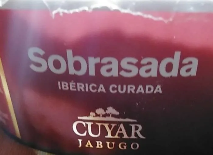 Sobrasada ibérica curada