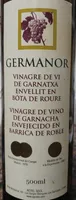 Vinagre de vi de garnatxa