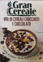 mix di cereali croccanti e cioccolato