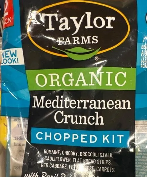 Mediterranean crunch, chopped kit