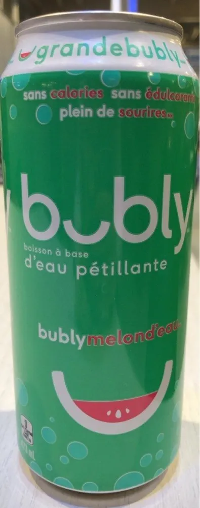 Bubly au Melon d’eau
