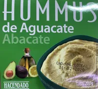 Hummus de aguacate
