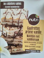 Gaufrettes arome vanille