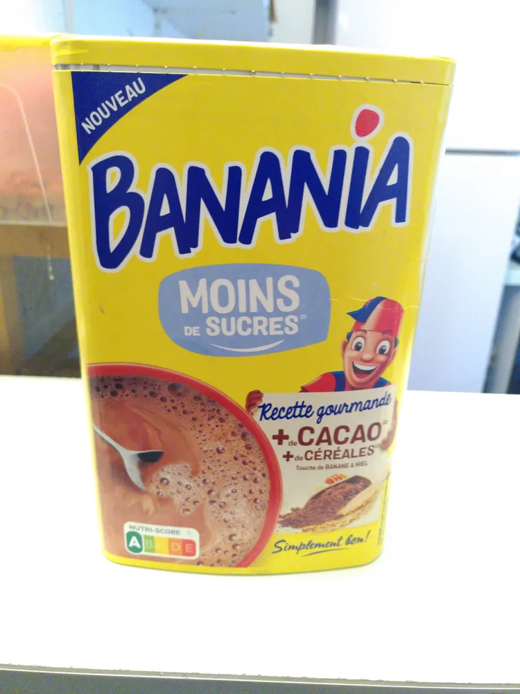 Chocolat en poudre (moins de sucre)