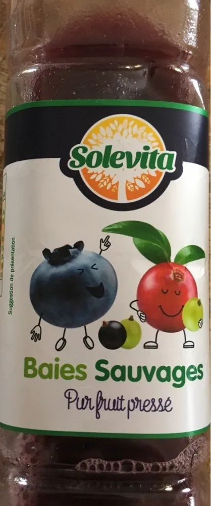 Baies sauvages pur fruit pressé