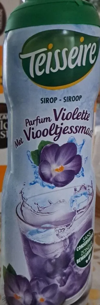 Sirop parfum violette