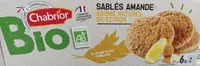 Sablés amande arôme naturel de citron