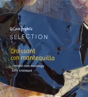 Croissant con mantequilla