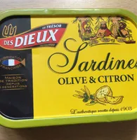 Sardines Olive et Citron