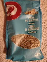 Pipas de girasol peladas