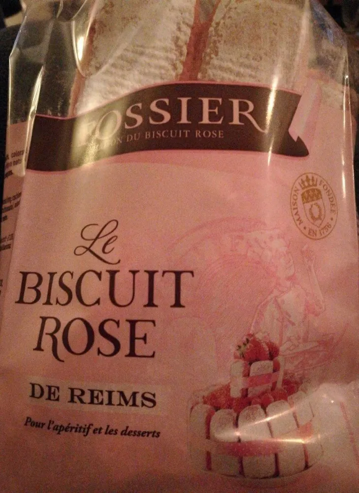 Biscuits rose de Reims