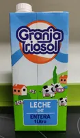 Leche entera Granja riosol