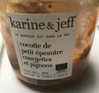 Cocotte de petit epautre corgettes et pignons