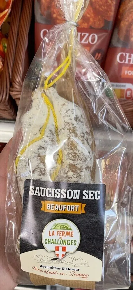 Saucisson sec beaufort