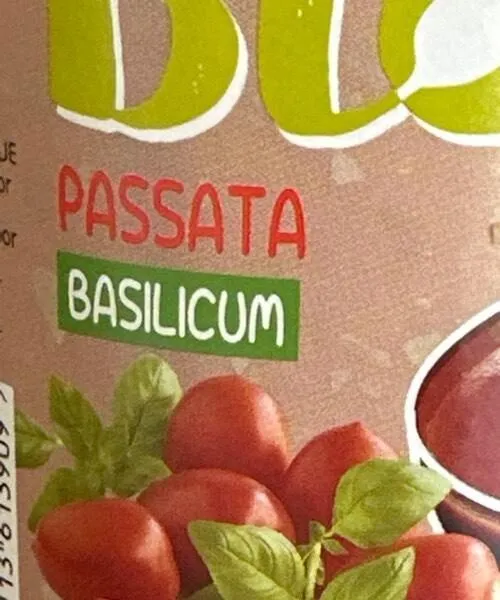 Passata basilicum