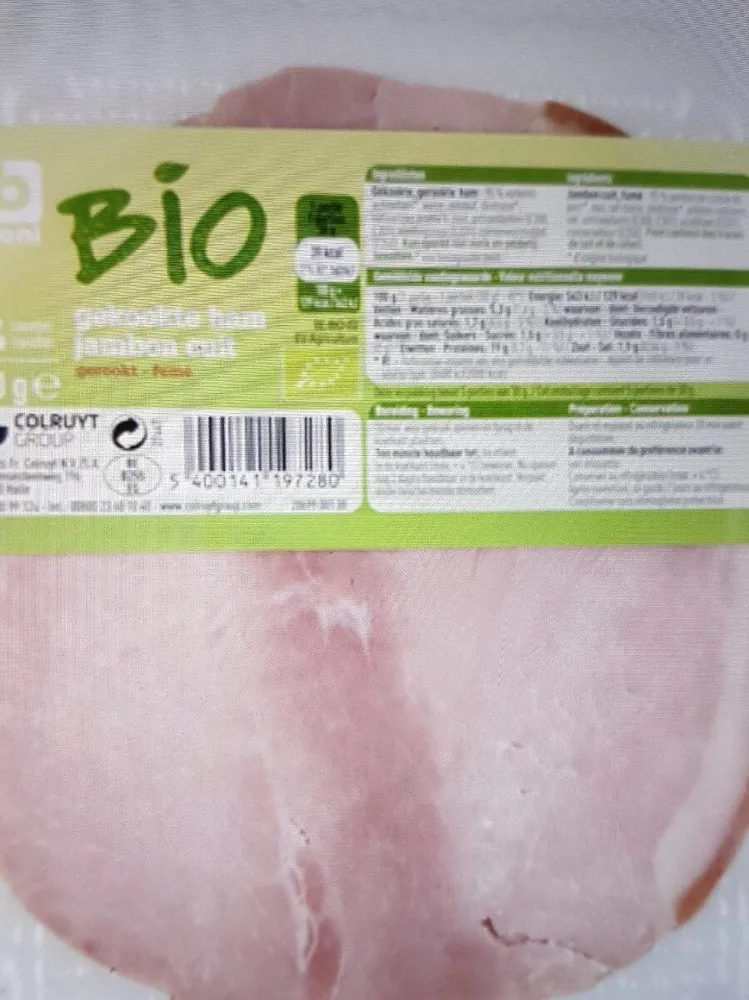 Jambon cuit fumé