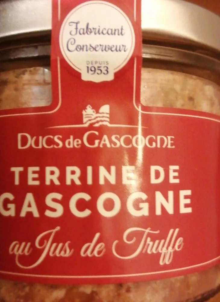 Terrine de Gascogne au jus de truffe
