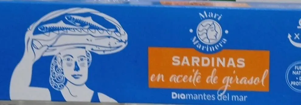 Sardinas en aceite de girasol