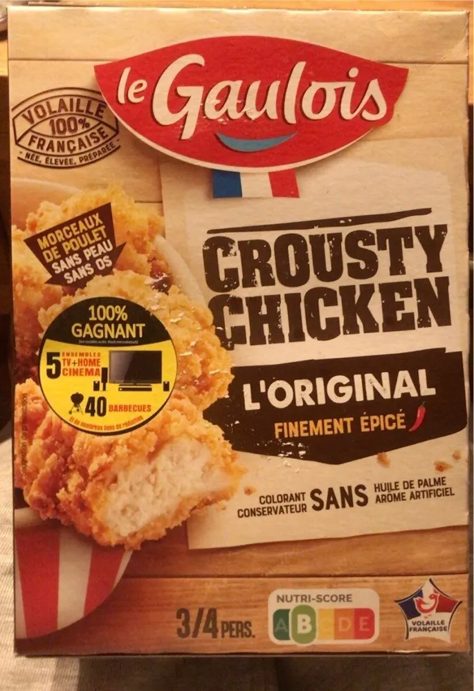 Crousty chicken L’original finement epicé