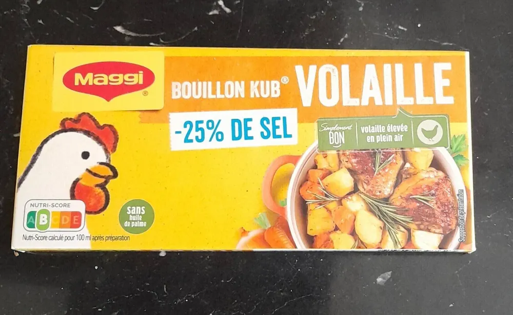 Bouillon kub volaille