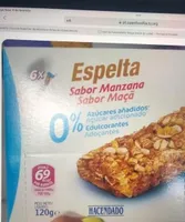 Barrita Espelta Sabor Maçã